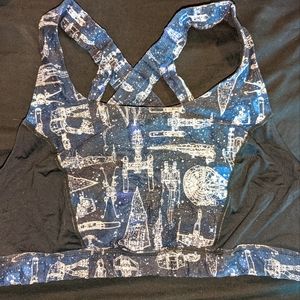 Good Used Torrid Sports Bra: Star Wars Themed-Size 3